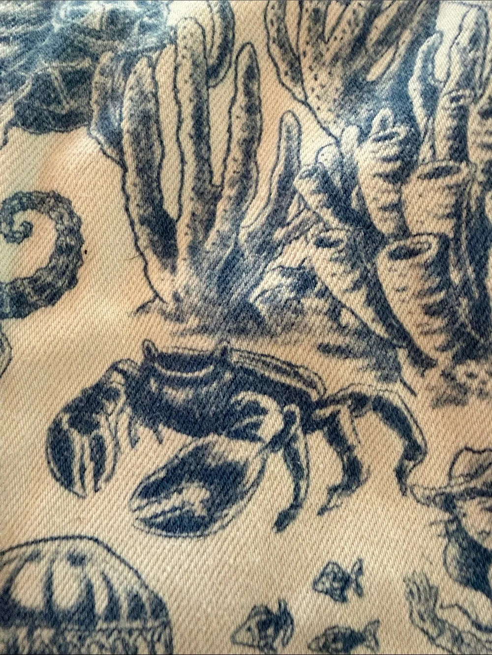 Wrangler Wanderer Blue and White Nautical  Printed Jeans - Picture 4 of 7